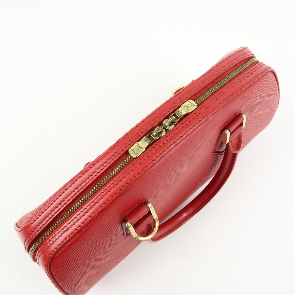 Louis Vuitton Epi Leather Jasmine Hand Bag Castilian Red M52087