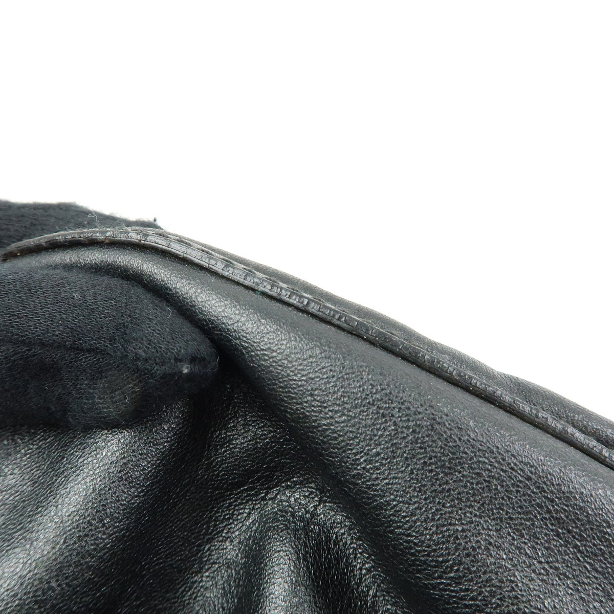 GUCCI Abbey Leather Shoulder Bag Hand Bag Black 189833