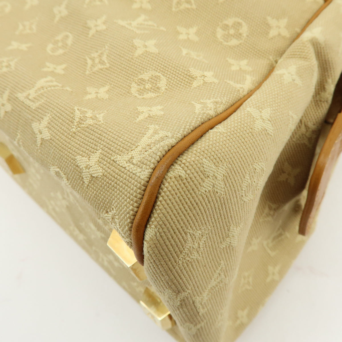 Louis Vuitton Monogram Mini Josephine PM Hand Bag Beige M92416