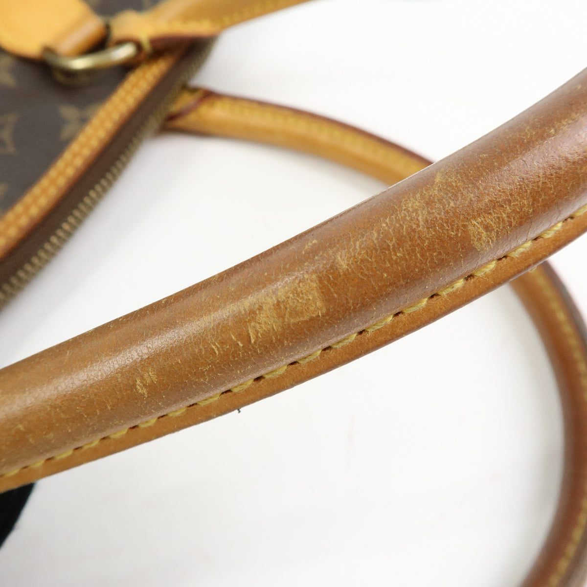 Louis Vuitton Monogram Lockit Horizontal Shoulder Bag Brown M40104