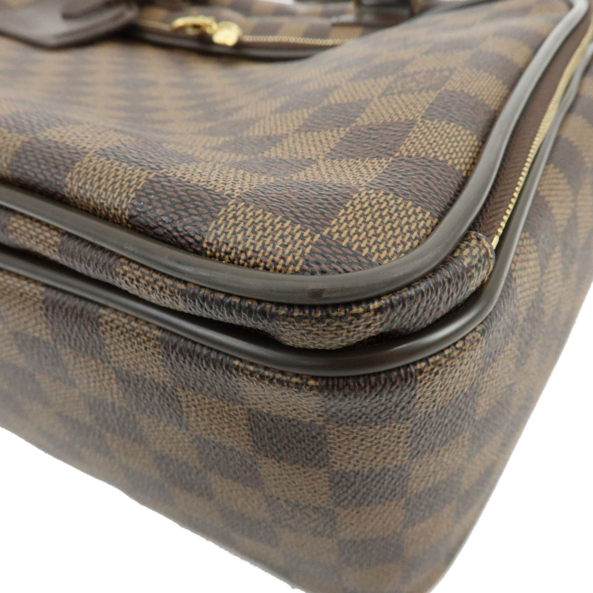 Louis Vuitton Damier Ebene Icare Hand Bag Business Bag Brown N23252