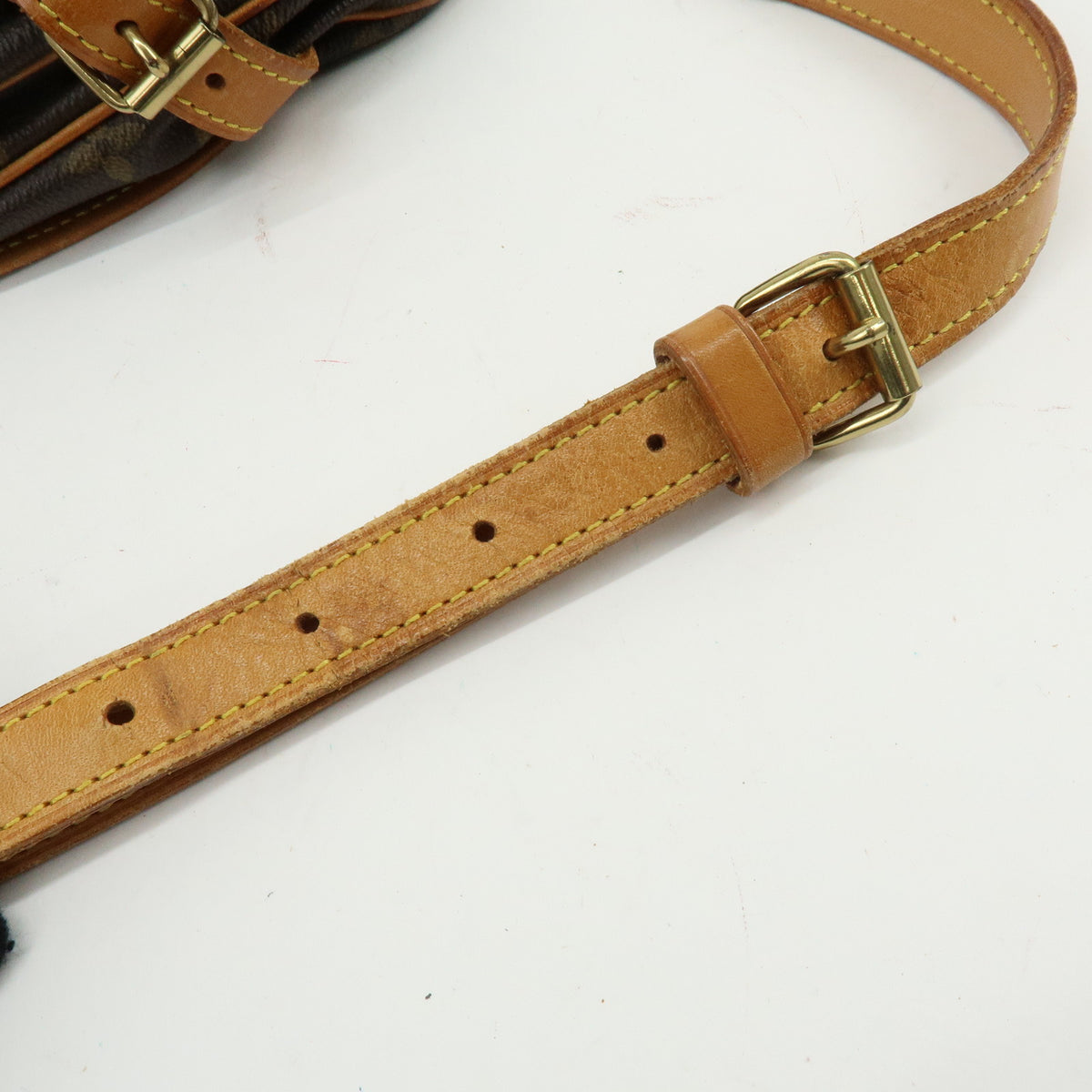 Louis Vuitton Monogram Saumur 30 Canvas Shoulder Bag Brown M42256