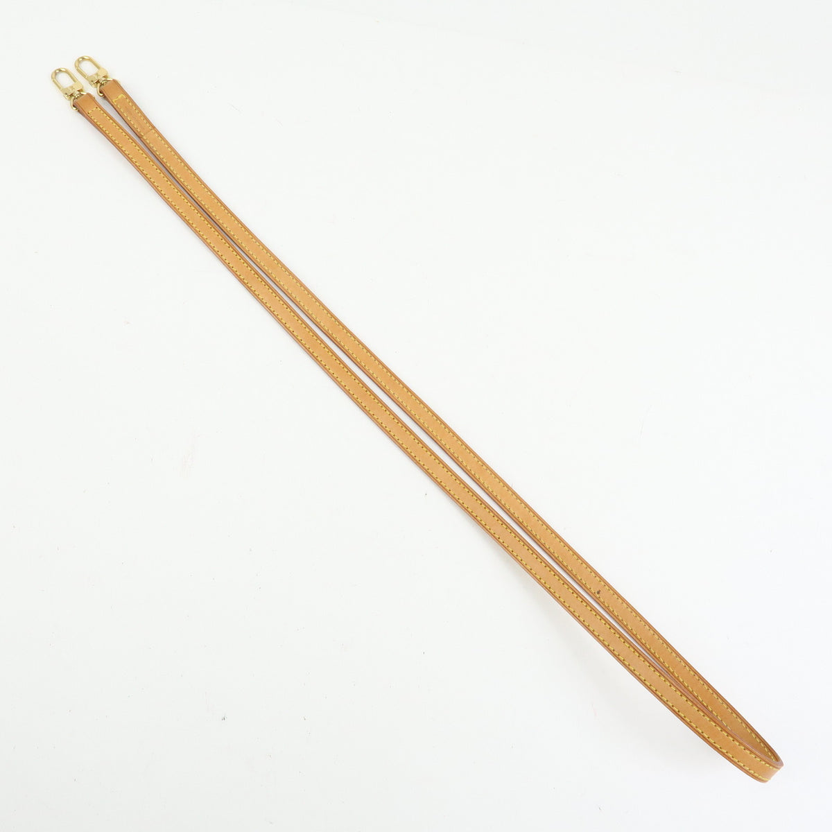 Louis Vuitton Nume Leather Shoulder Strap 120cm 1.2cm Natural J00145