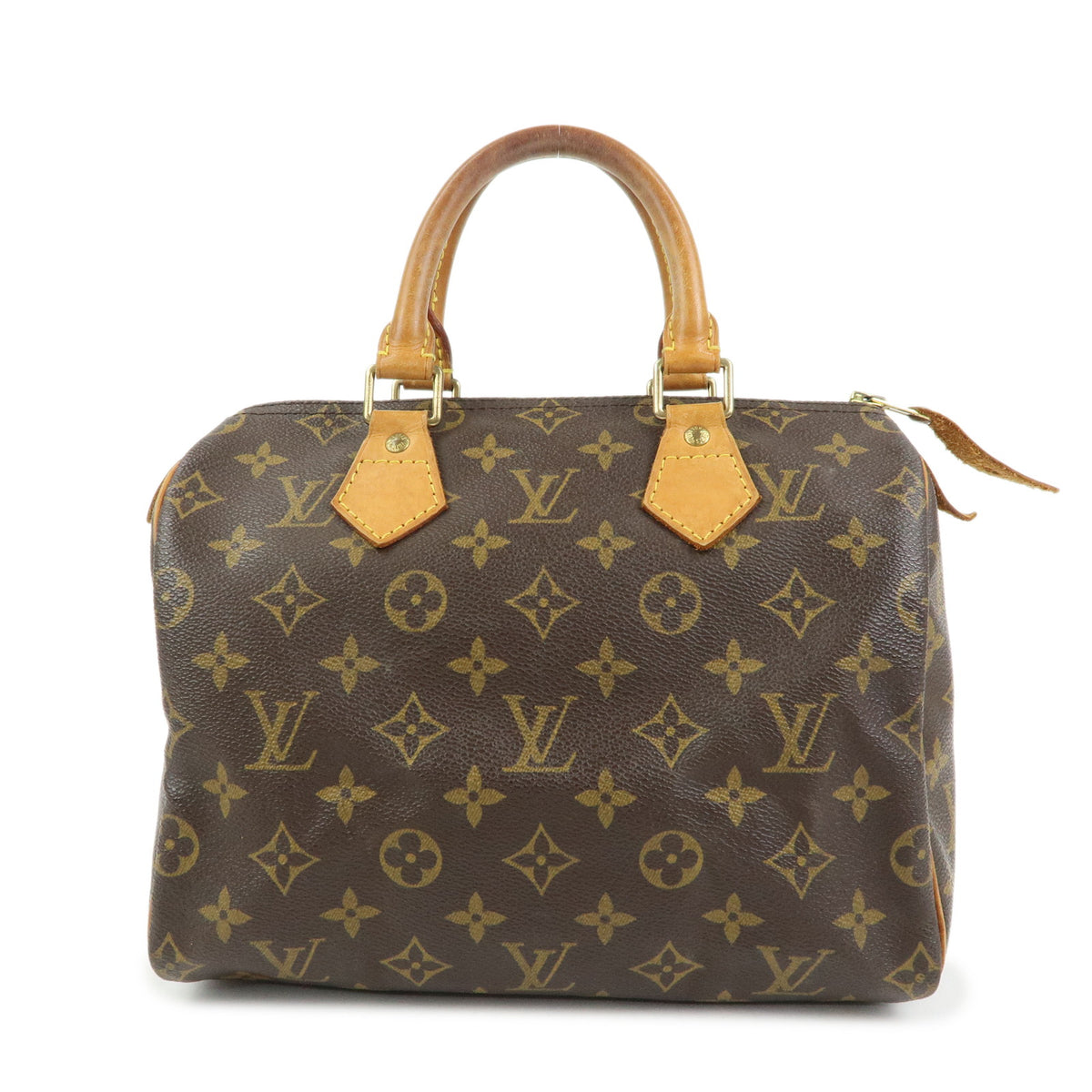 Louis Vuitton Monogram Speedy 25 Boston Bag Hand Bag Brown M41528