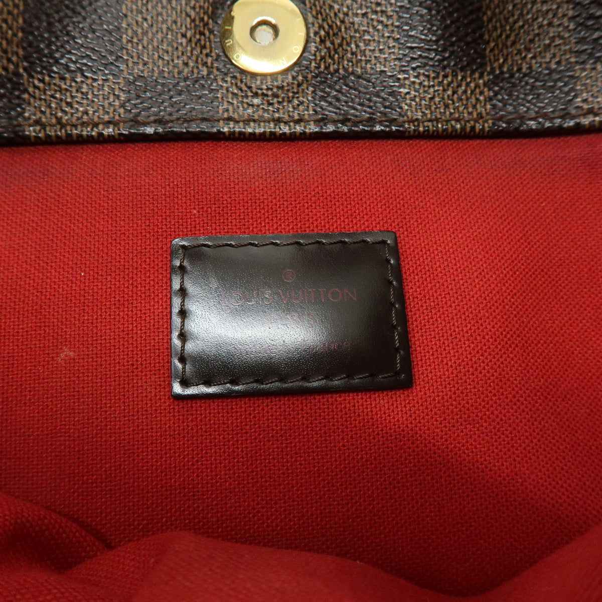 Louis Vuitton Damier Bloomsbury PM Canvas Leather Shoulder Bag N42251