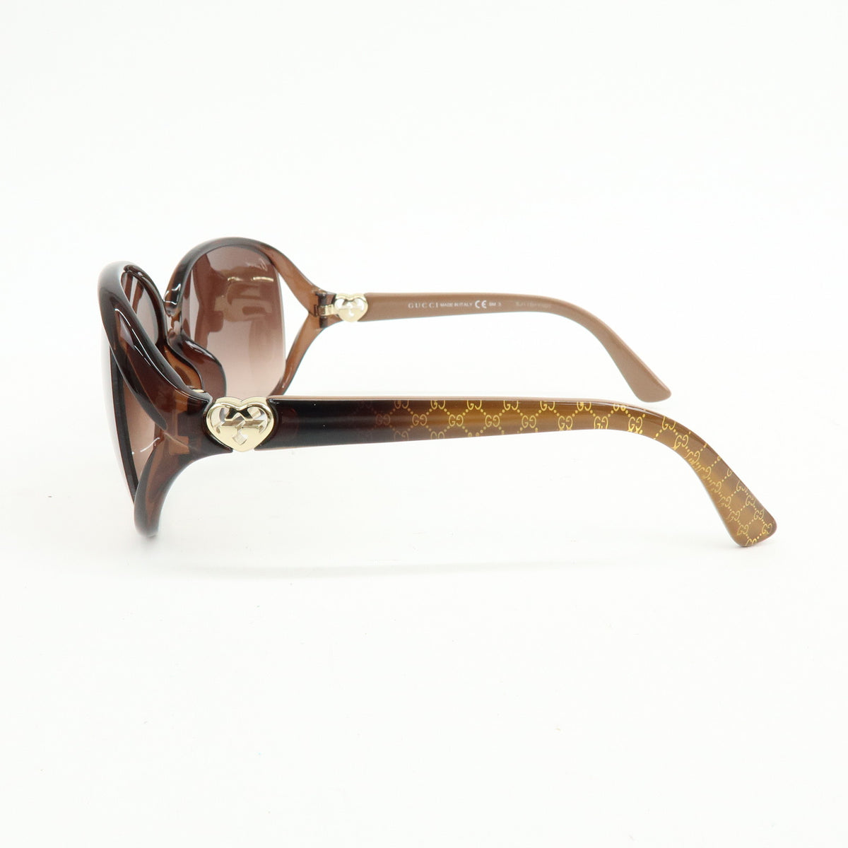 GUCCI Interlocking G Lovely Heart Plastic Sunglasses 64 □13 GG3792/F/S