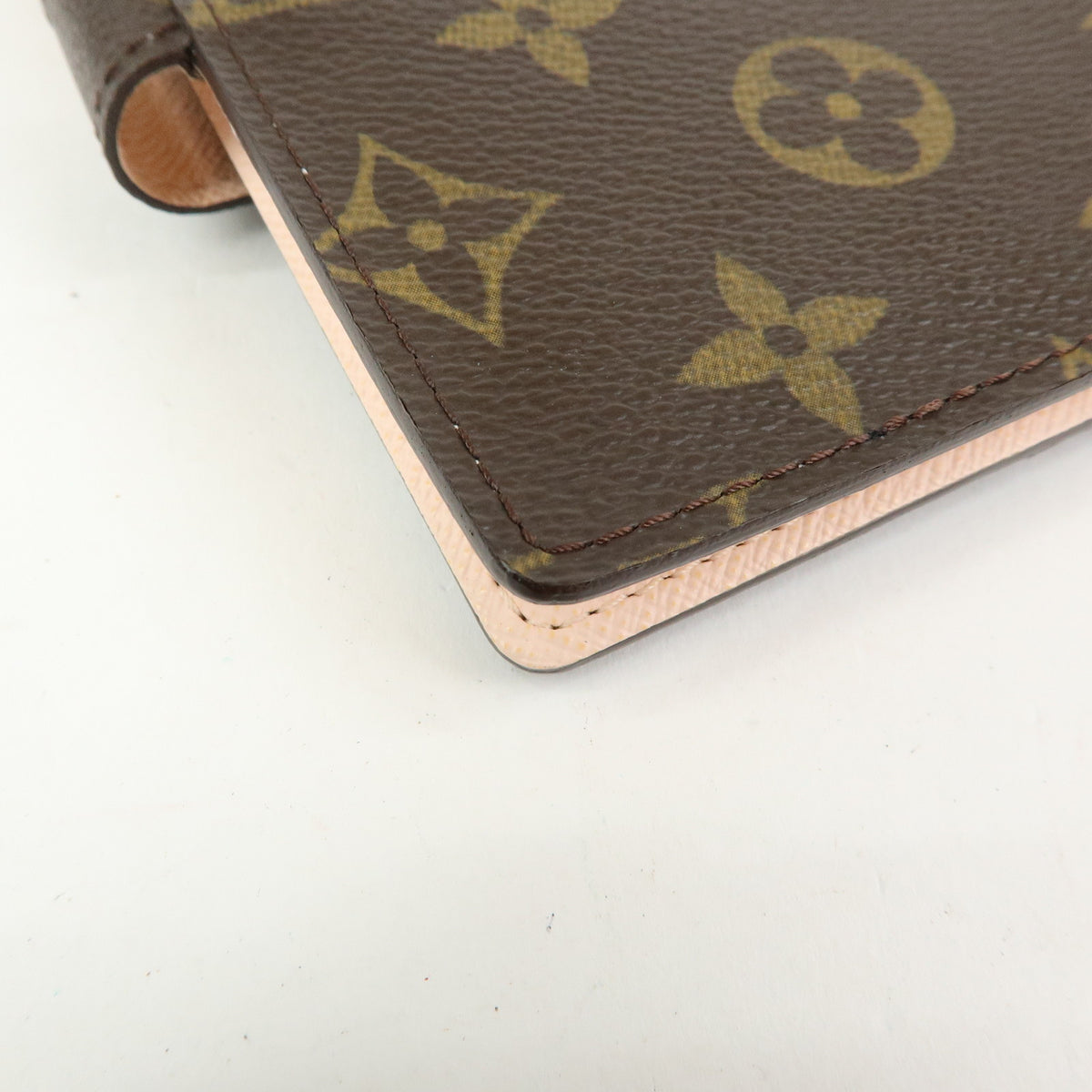 Louis Vuitton Monogram Agenda Koala PM Planner Cover Brown Pink R21013