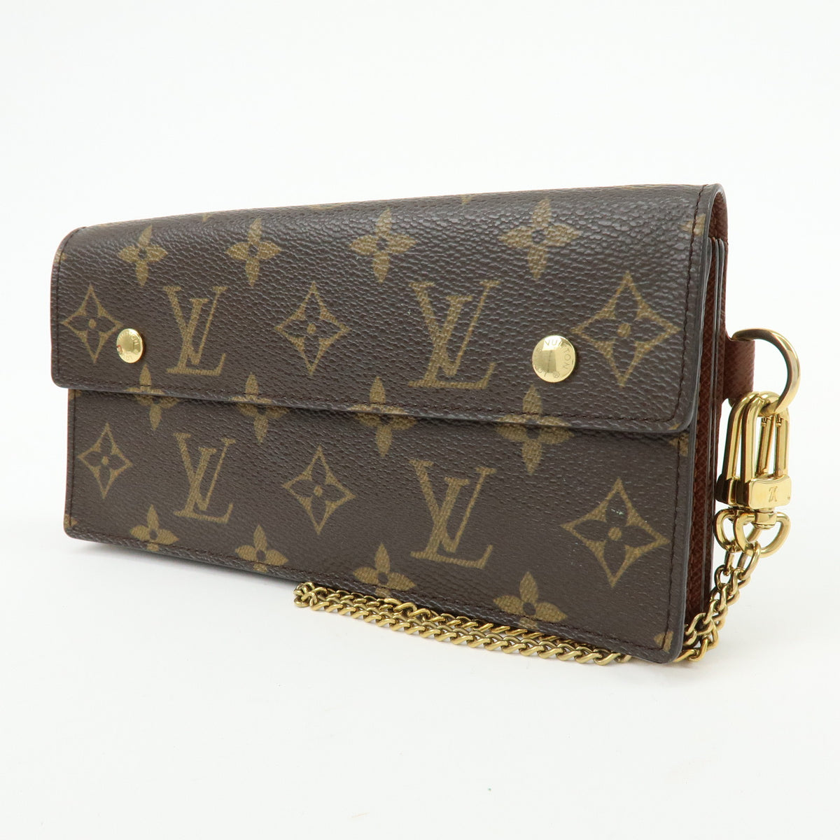 Louis Vuitton Monogram Portefeuille Accordion Long Wallet Brown M58008