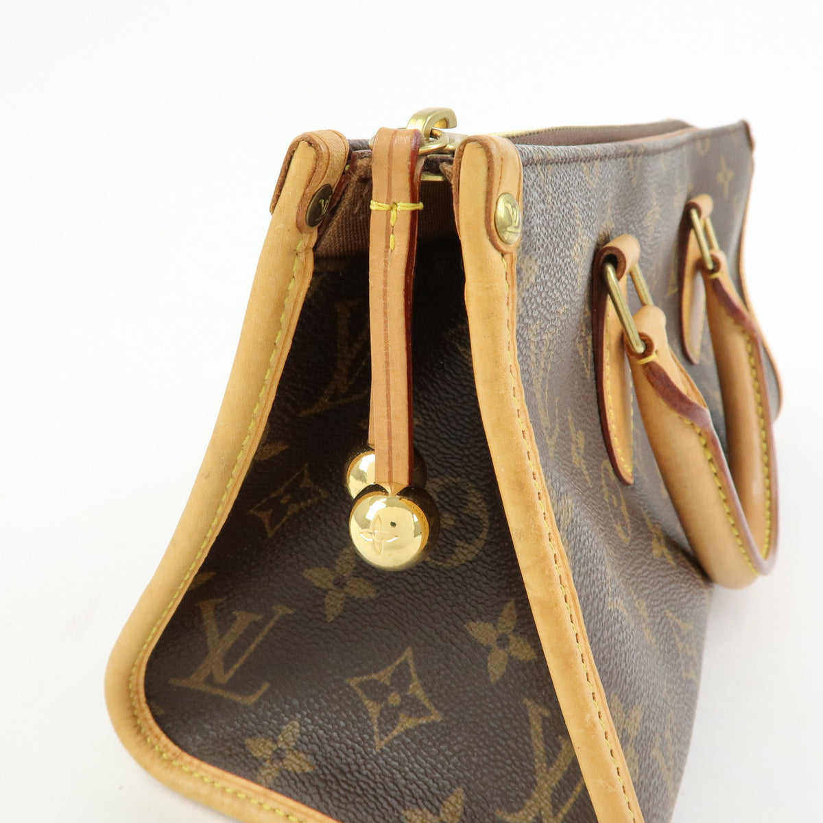 Louis Vuitton Monogram Popincourt Hand Bag Brown M40009