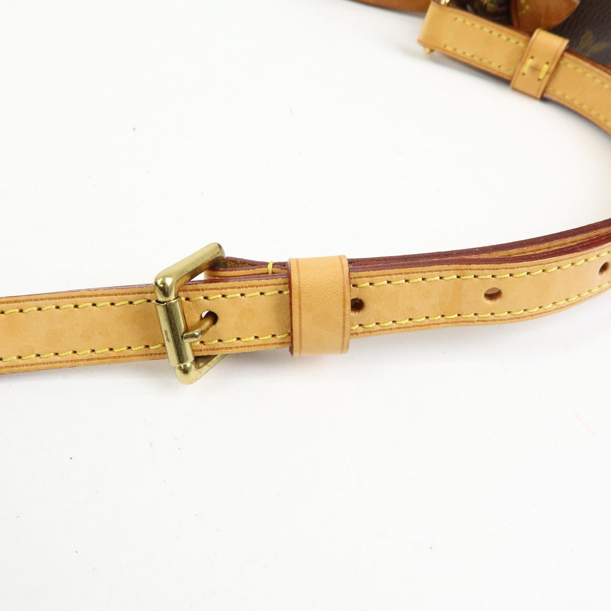 Louis Vuitton Monogram Mini Speedy Hand Bag & Strap M41534 J00142 Lot