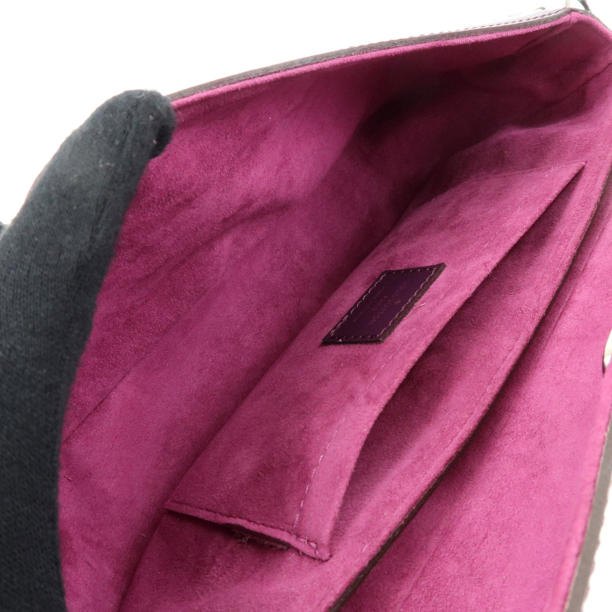 Louis Vuitton Epi Leather Pochette Montaigne Shoulder Bag Cassis M5929K