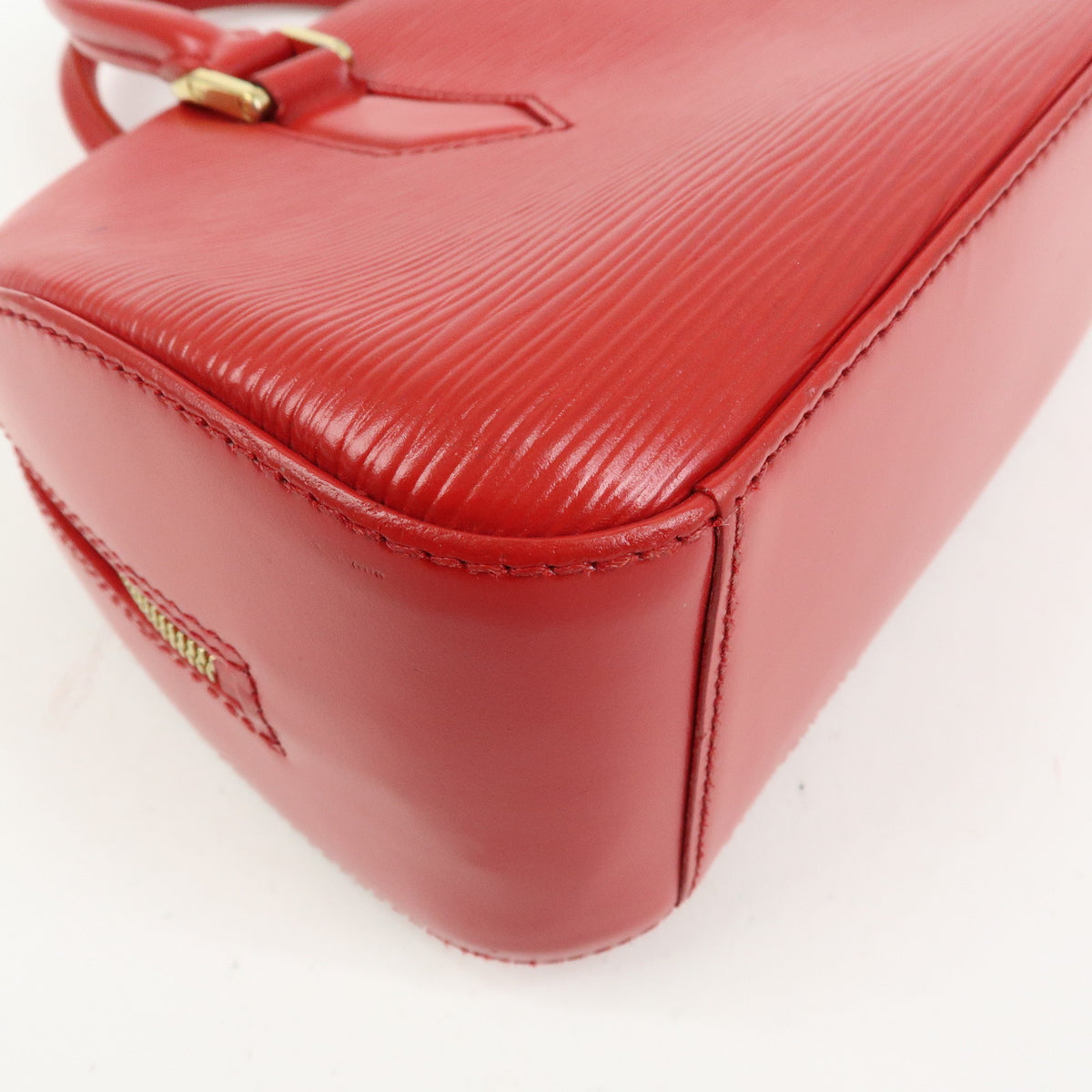 Louis Vuitton Epi Leather Jasmine Hand Bag Castilian Red M52087