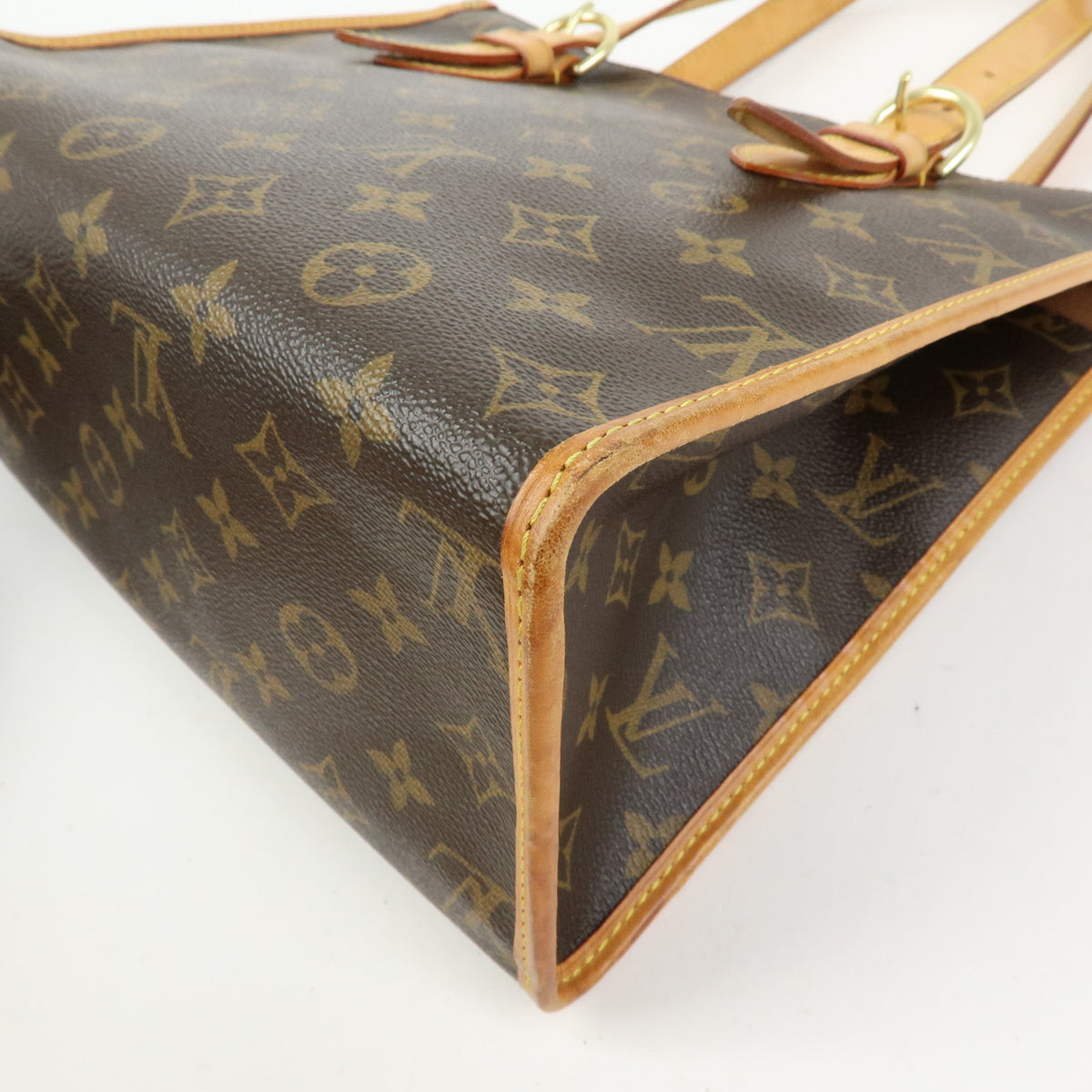 Louis Vuitton Monogram Popincourt Haut Shoulder Bag Brown M40007