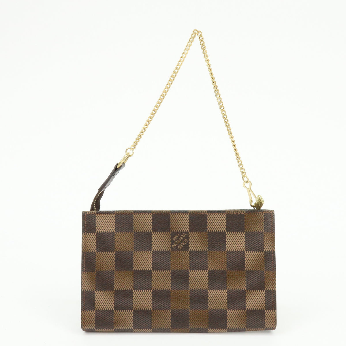 Louis Vuitton Damier Ebene Pouch for Marais Bag Brown