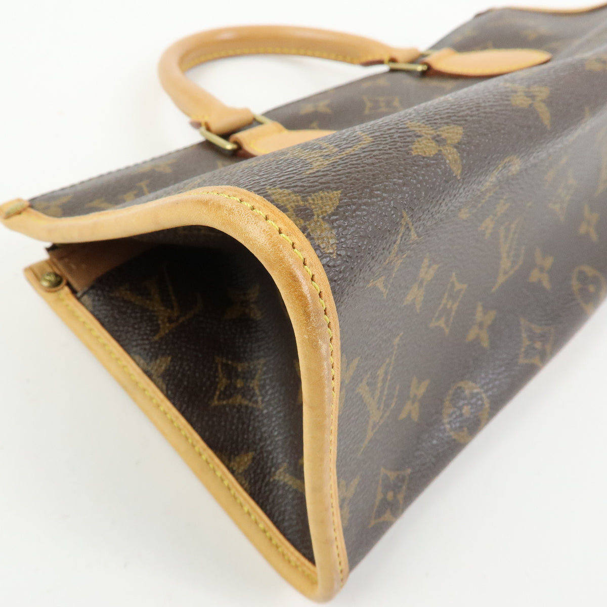 Louis Vuitton Monogram Popincourt Hand Bag Brown M40009