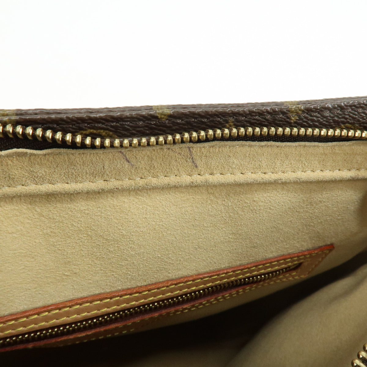 Louis Vuitton Monogram Looping GM Leather Shoulder Bag Brown M51145