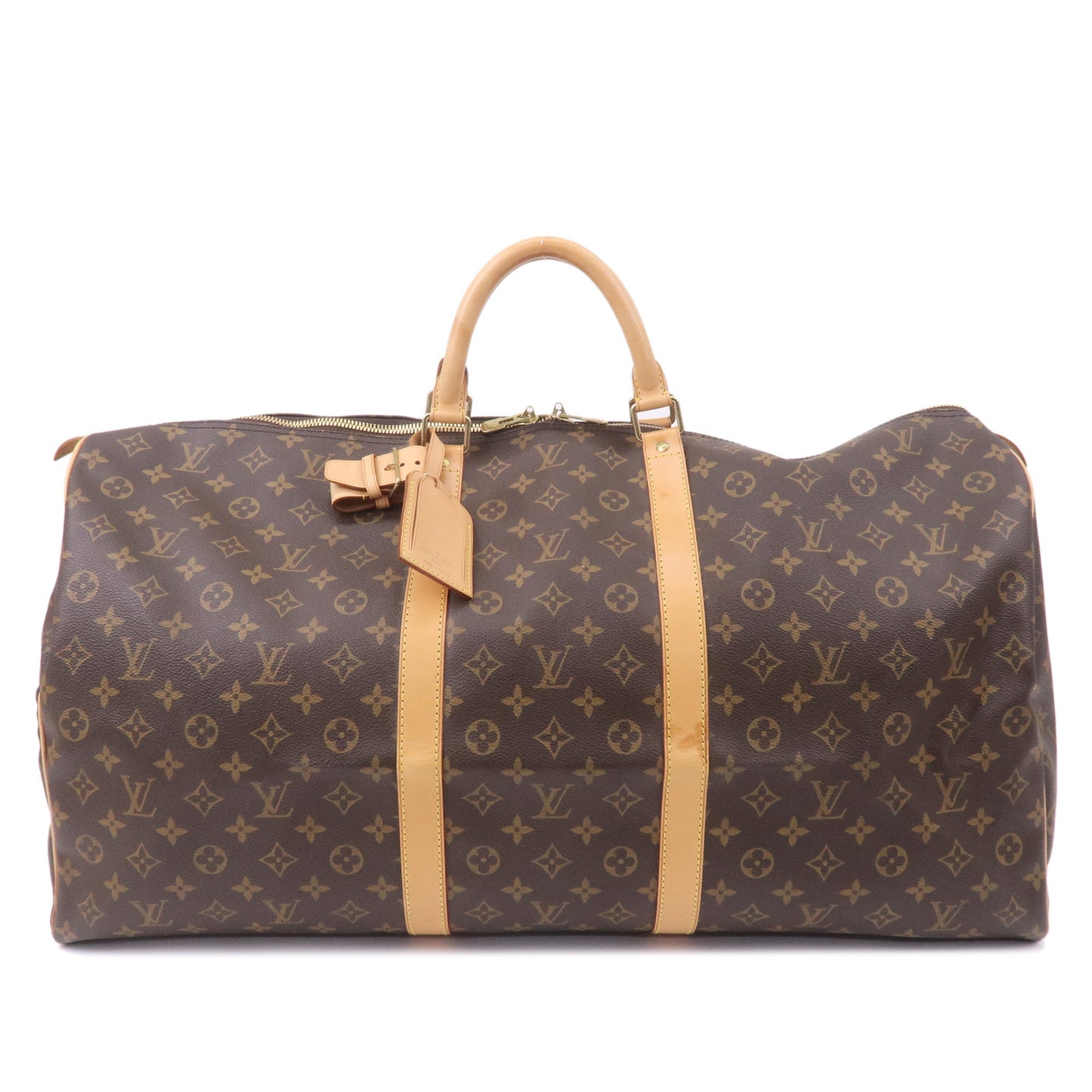 Louis-Vuitton-Monogram-Keep-All-60-Boston-Bag-Brown-M41422