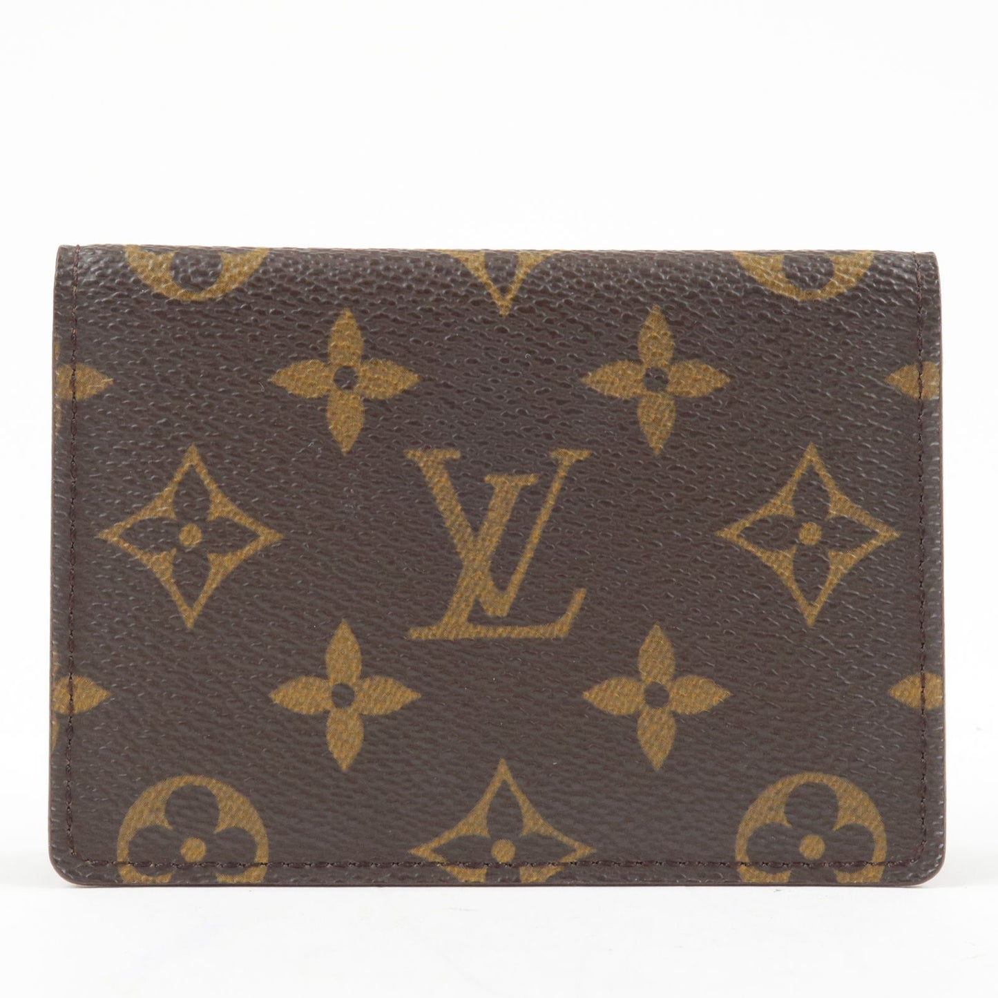 Louis Vuitton Monogram Porto 2 Cult Vertical Card Case M60533