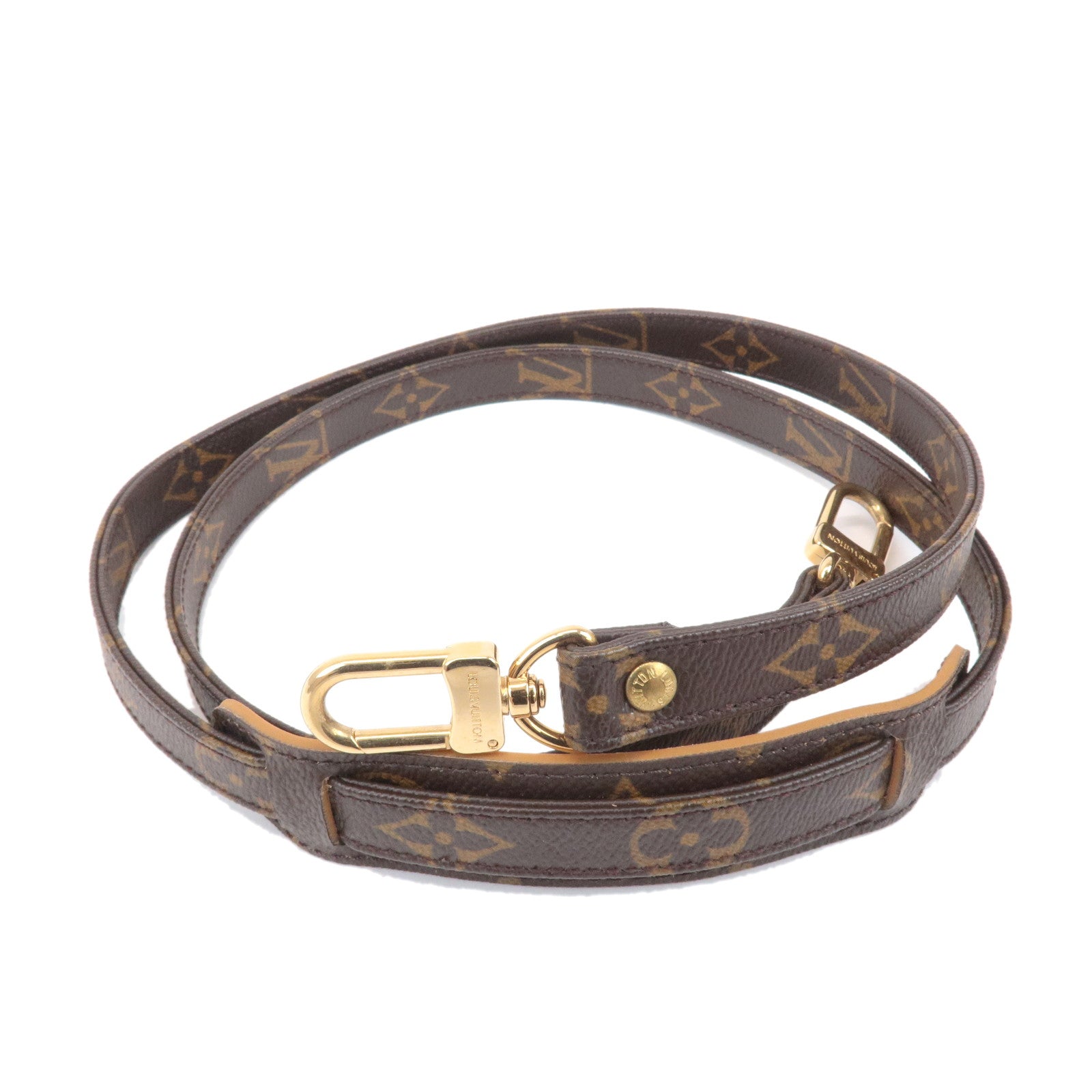 Louis-Vuitton-Monogram-Canvas-Shoulder-Strap-120cm-Brown-J75010