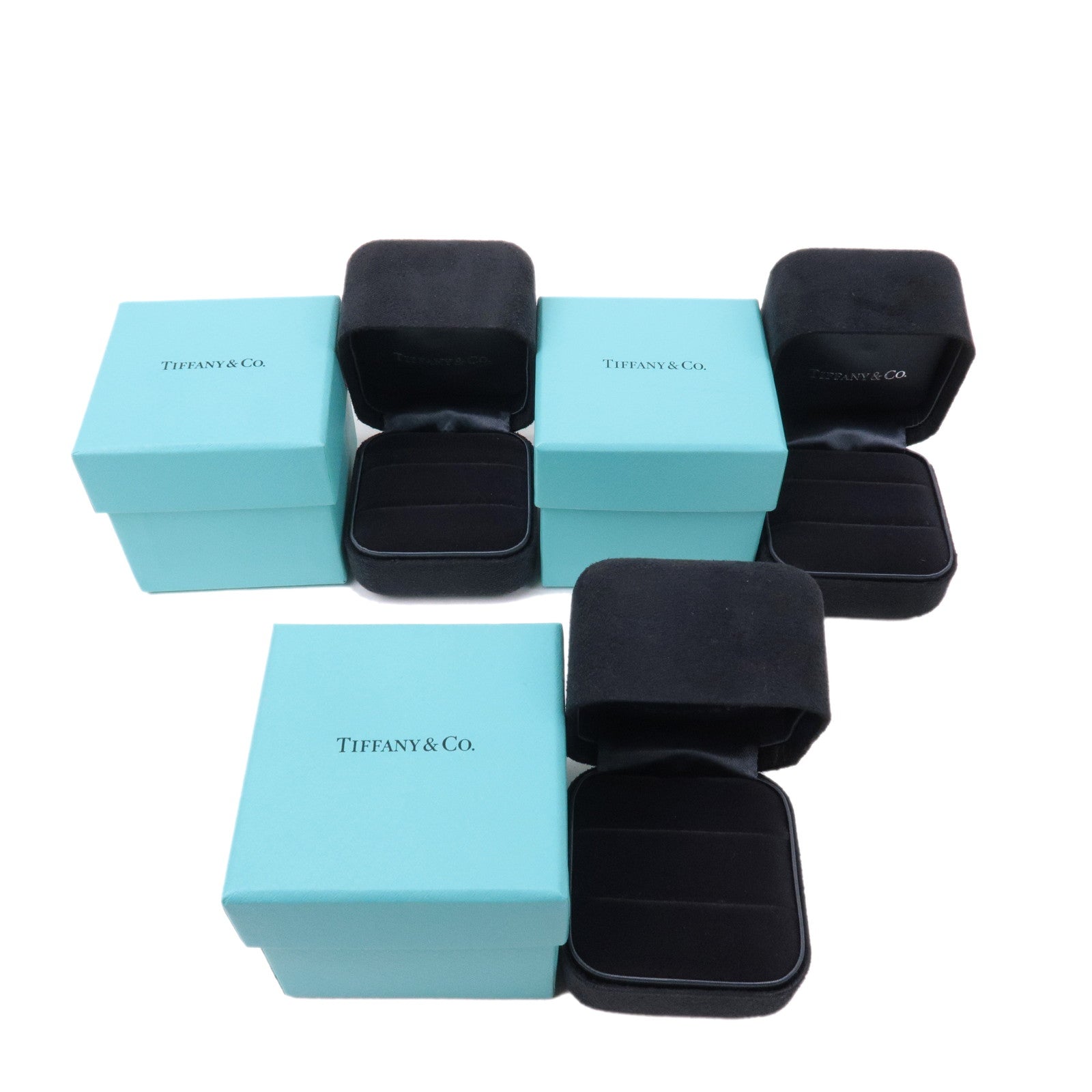 Tiffany&Co.-Set-of-3-Jewelry-Box-For-Pair-Rings-Tiffany-Blue