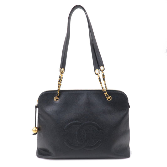 Chanel Pre-Owned 2002 Choco Bar CC chain tote bag - ep_vintage