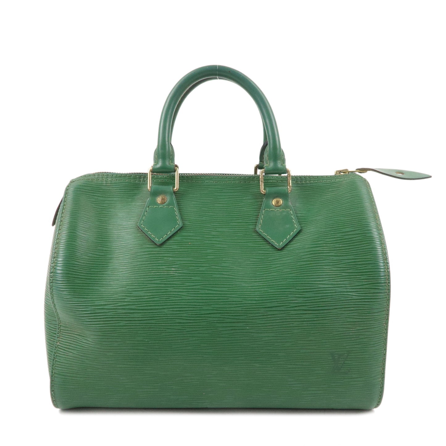 Louis Vuitton Epi Speedy 25 Hand Boston Bag Borneo Green M43014