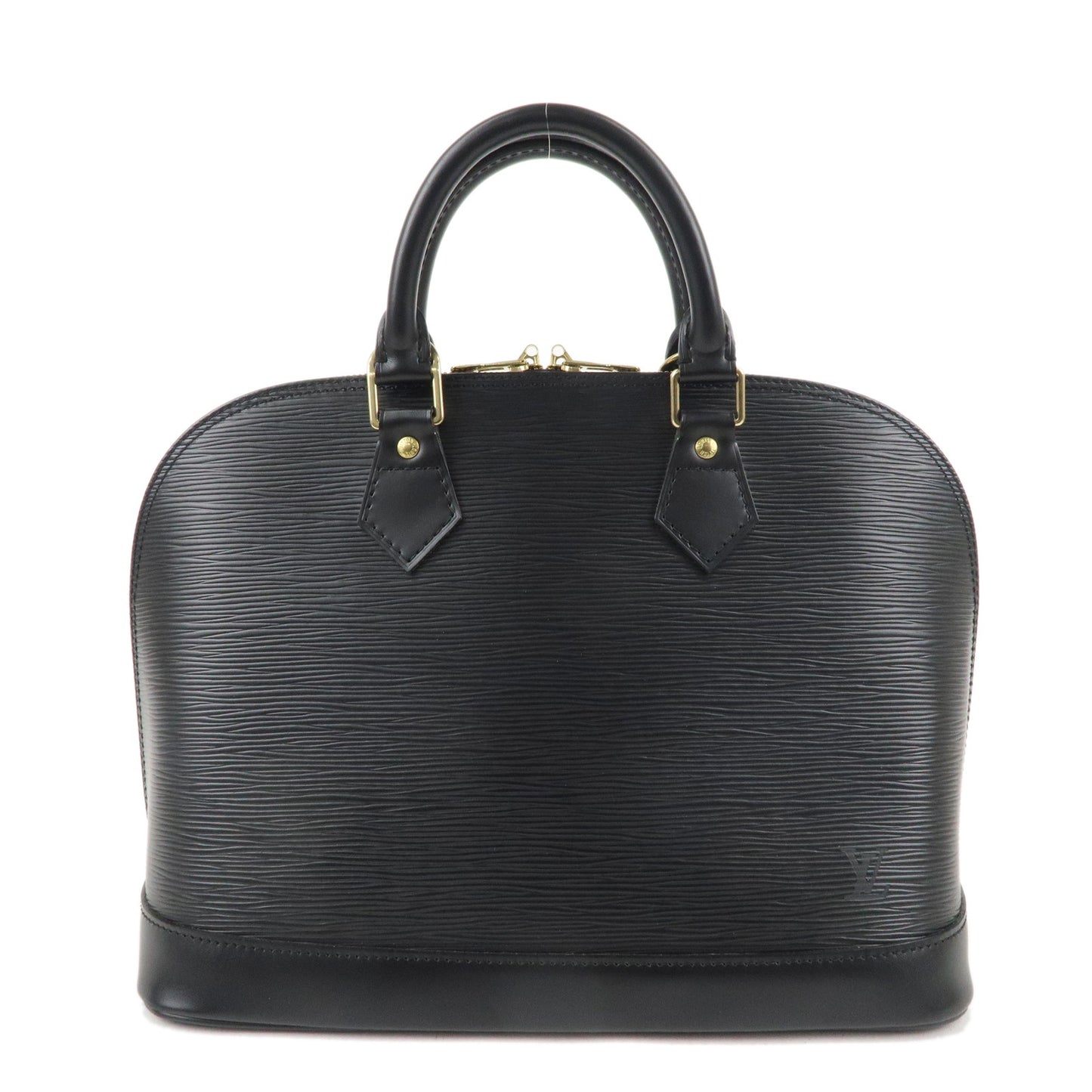 Louis Vuitton Epi Alma Hand Bag Noir Black M52142