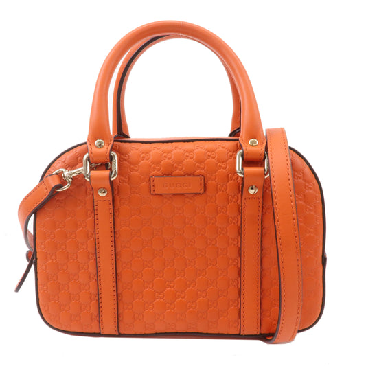 GUCCI-Micro-Guccissima-Leather-2Way-Shoulder-Bag-Orange-510289