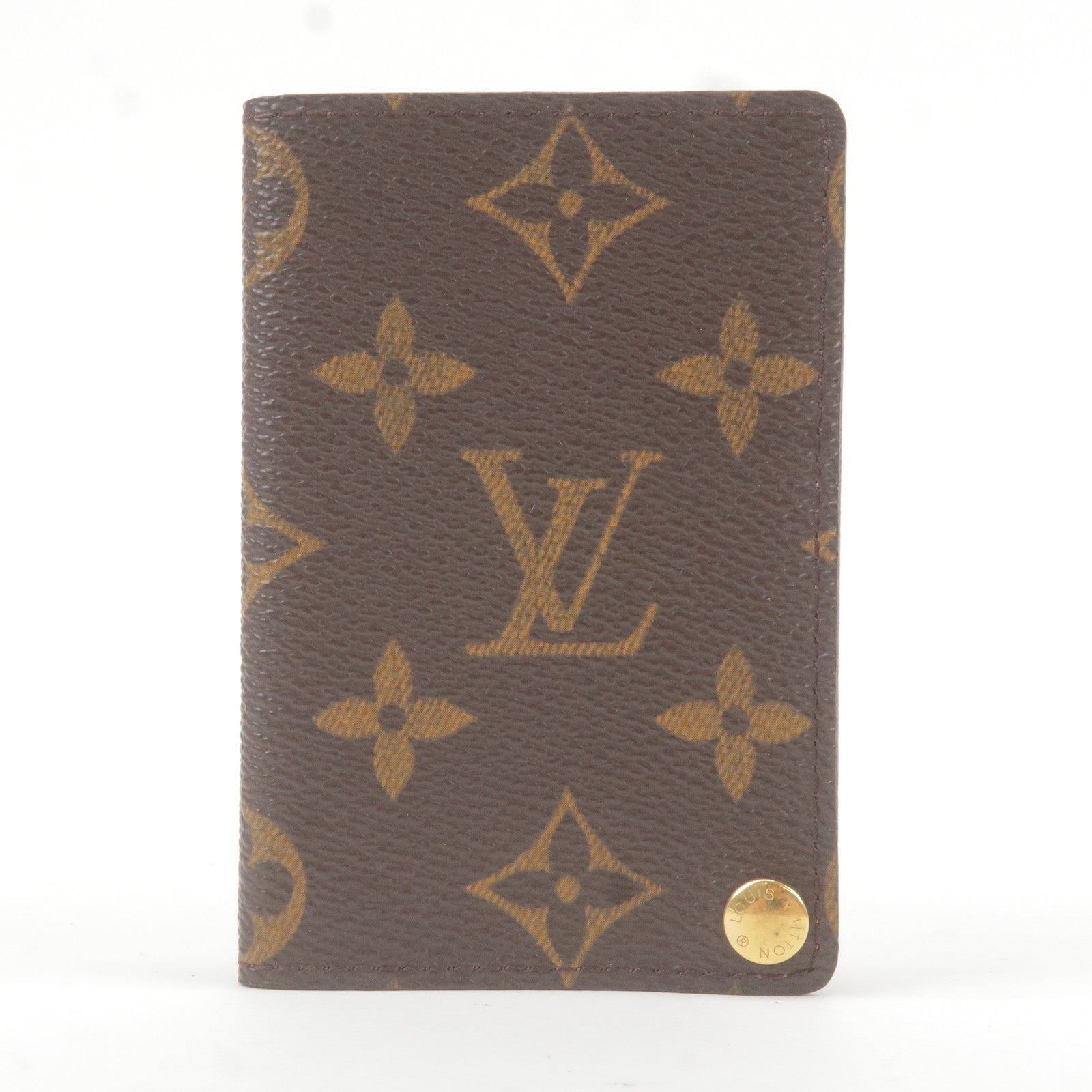 Louis Vuitton Portefeuille Brazza Leather Wallet (pre-owned) in Blue for  Men