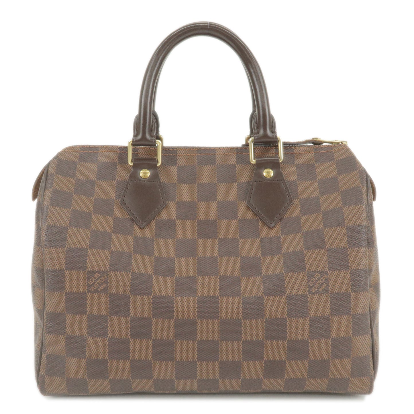 Louis-Vuitton-Damier-Ebene-Speedy-25-Hand-Bag-Boston-Bag-N41532