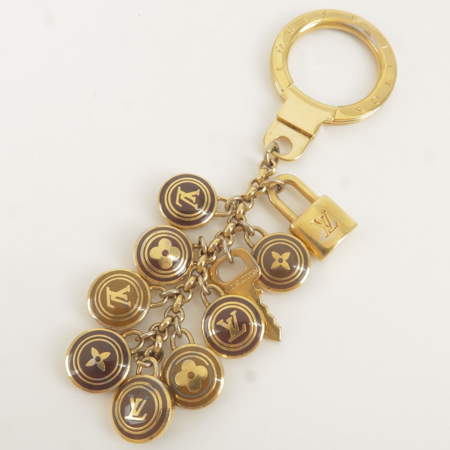 Louis Vuitton Black Vintage Keychains