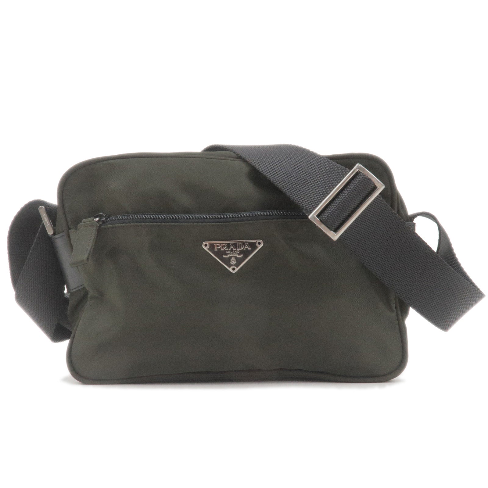 Prada discount khaki bag