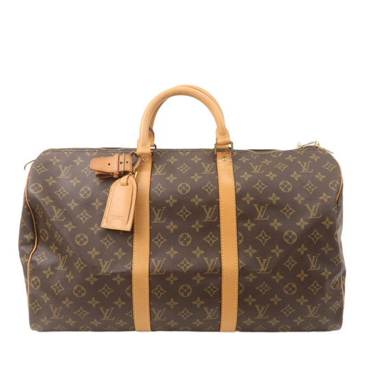 Louis-Vuitton-Monogram-Keep-All-50-Boston-Bag-Brown-M41426