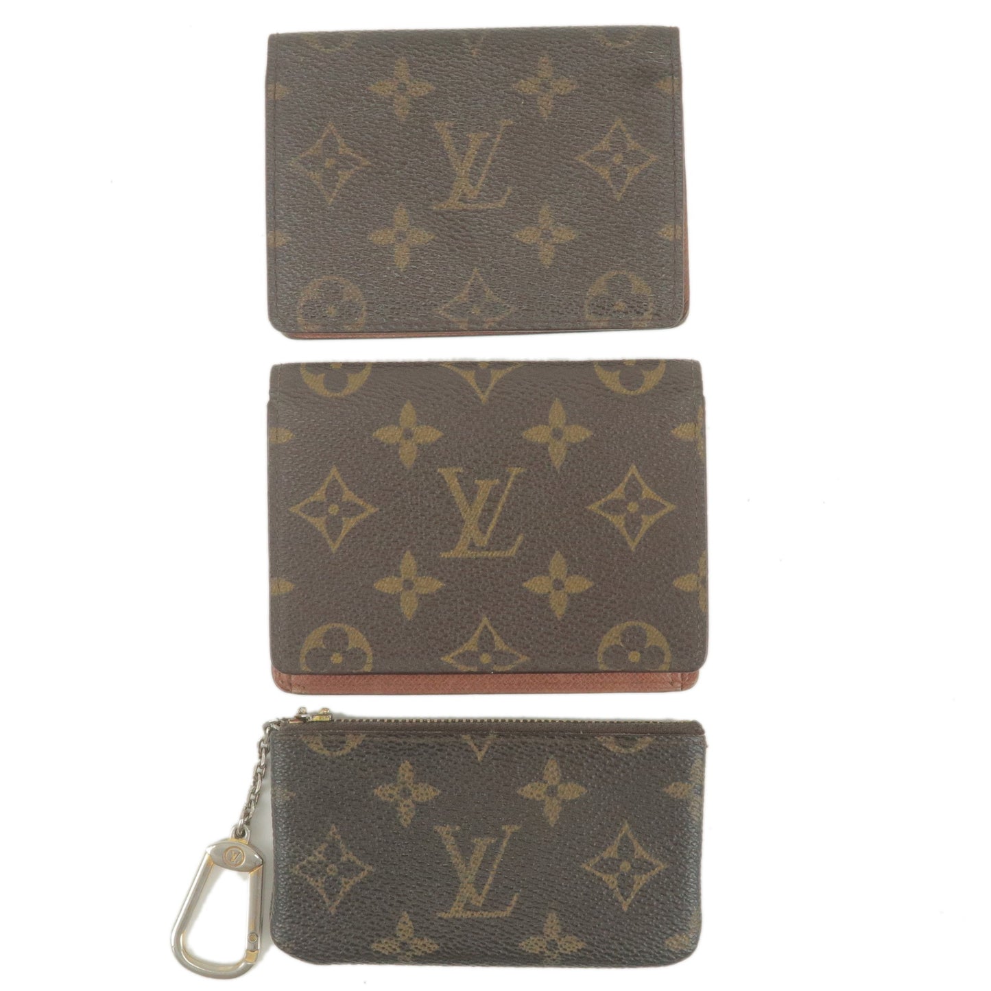 Louis-Vuitton-Monogram-Set-of-3-Coin-Case-Card-Case-M60530