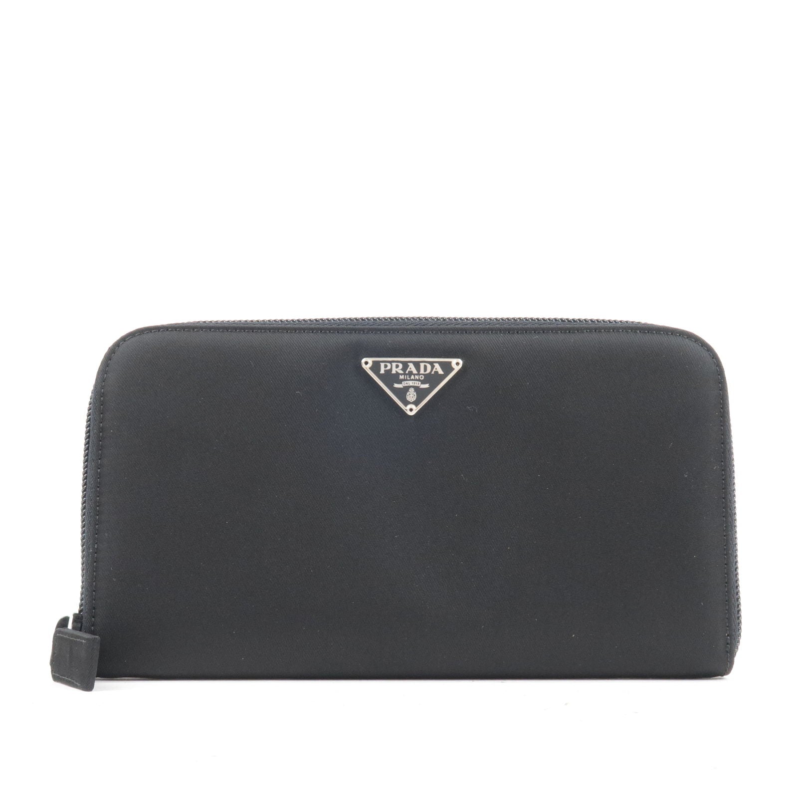 Prada shop nylon wallet