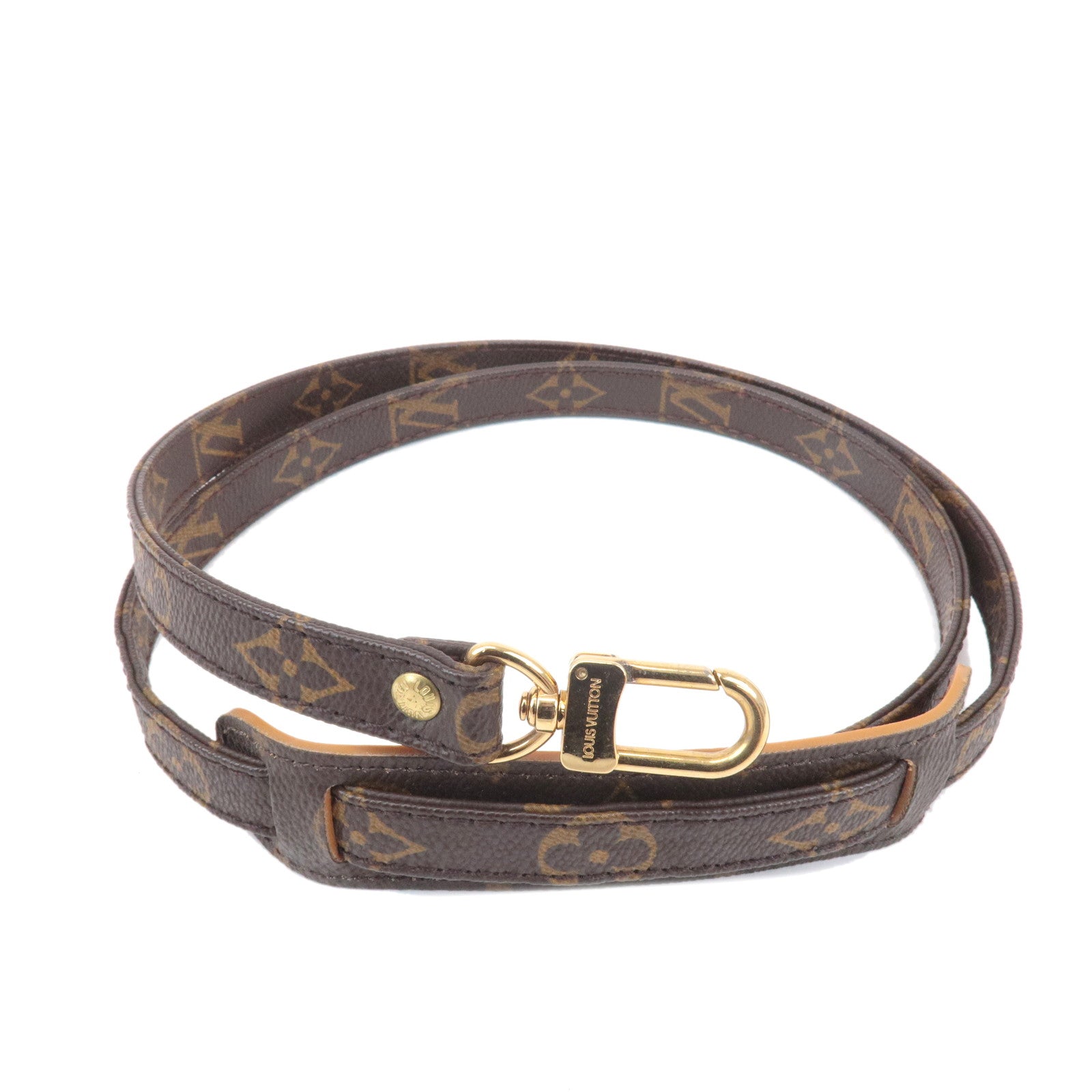 Louis-Vuitton-Monogram-Canvas-Shoulder-Strap-120cm-Brown-J75010