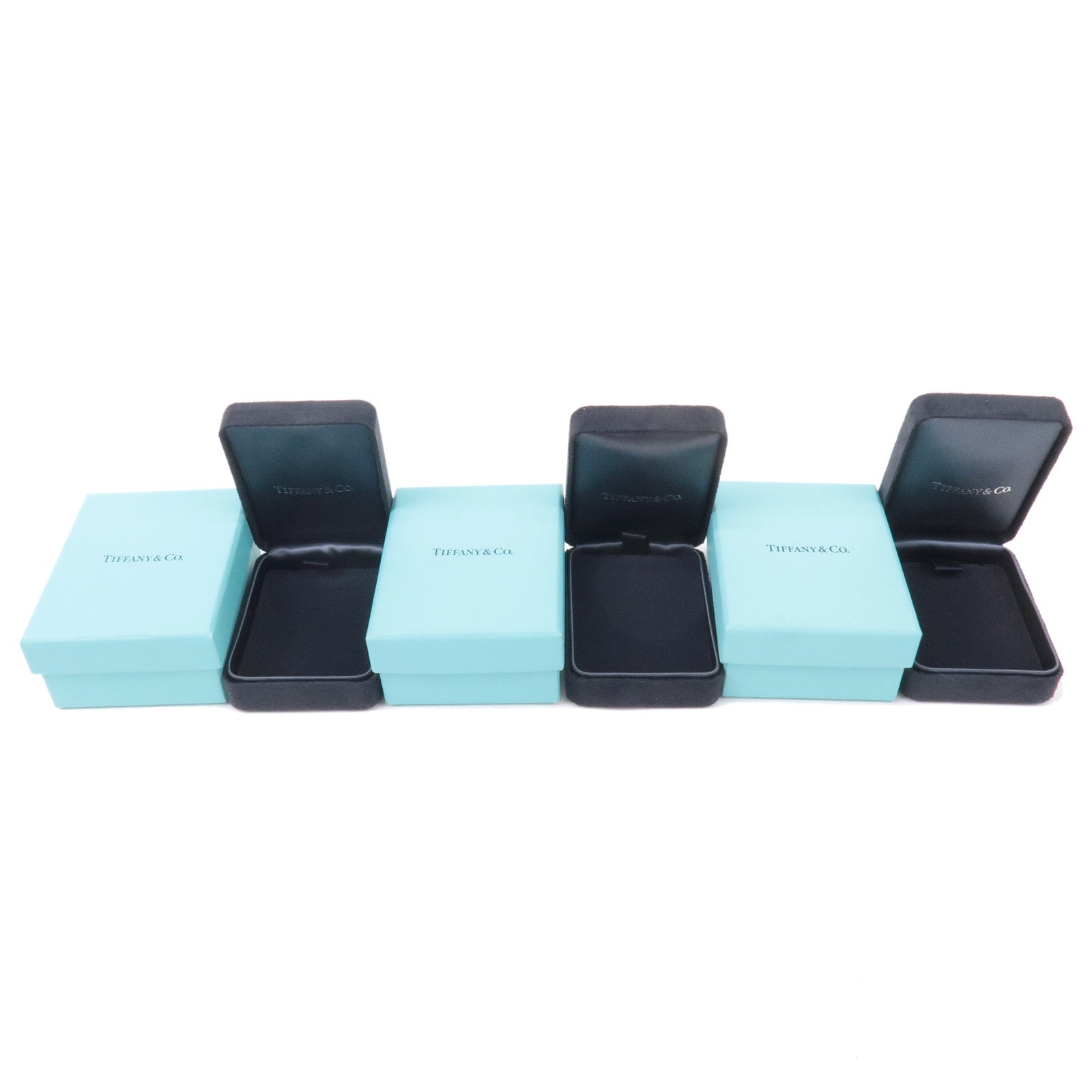 Tiffany&Co. Set of 3 Jewelry Box Necklace Box Tiffany Blue