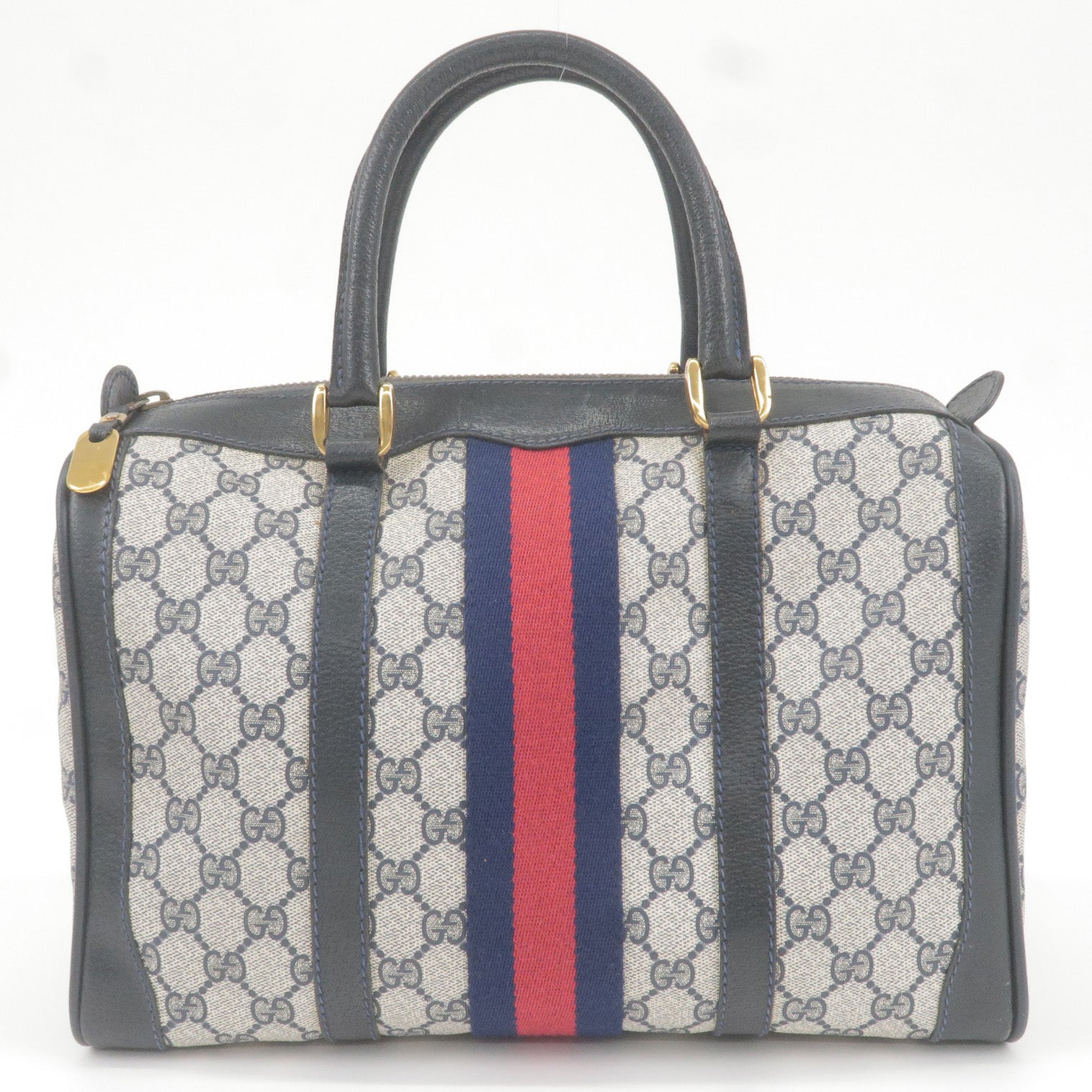Vintage Gucci Ophidia bag in very good condition Grey Dark blue