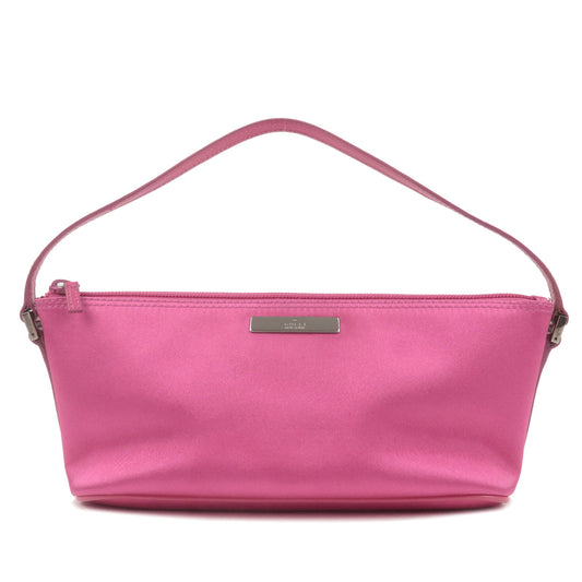 GUCCI-Boat-Bag-Satin-Leather-Pouch-Hand-Bag-Pink-039.1103