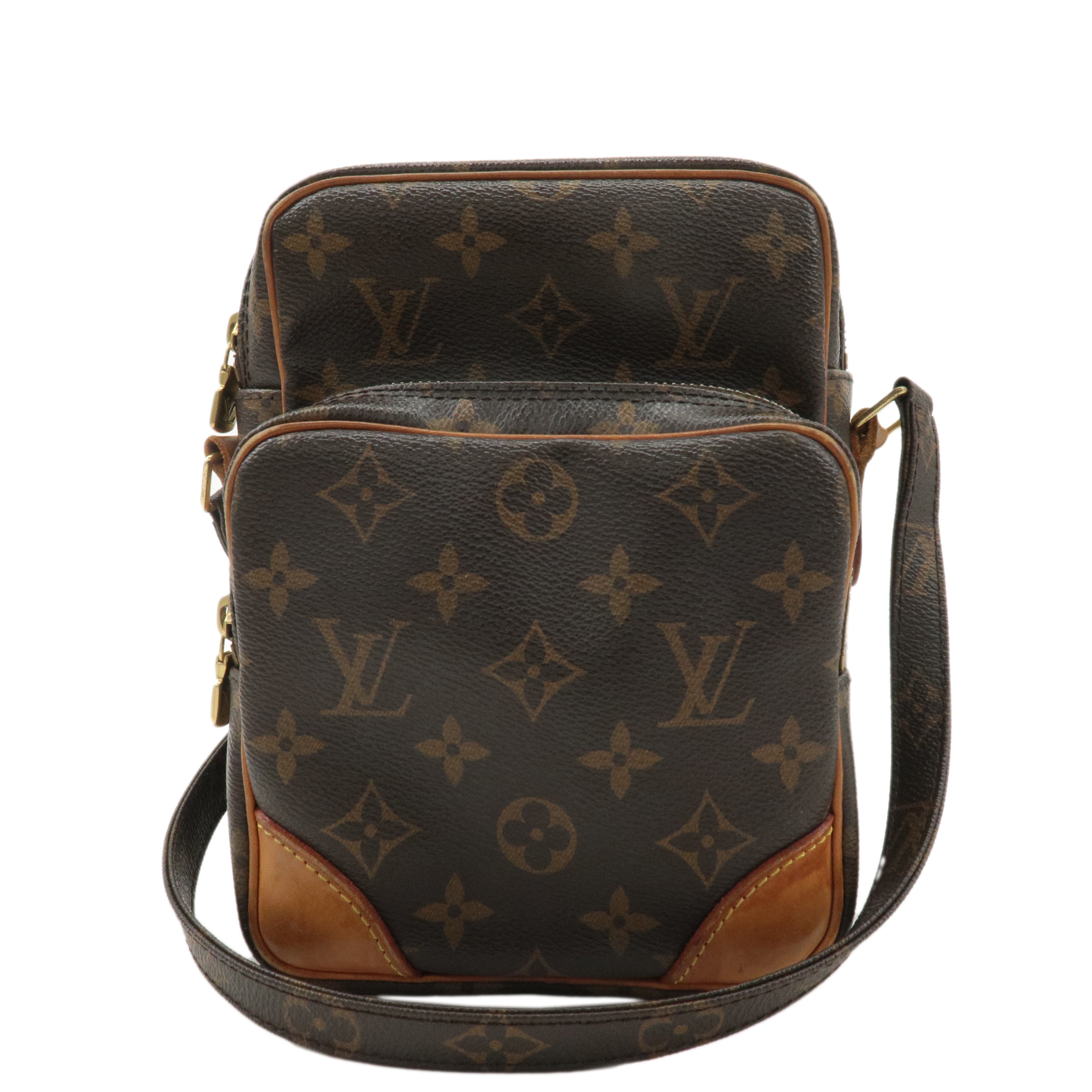 Louis Vuitton Monogram Amazone Shoulder Bag Brown M45236