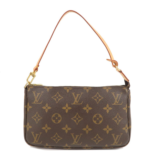 Louis Vuitton Malesherbes Bag Black Epi Leather Top Handle Handbag + dustbag