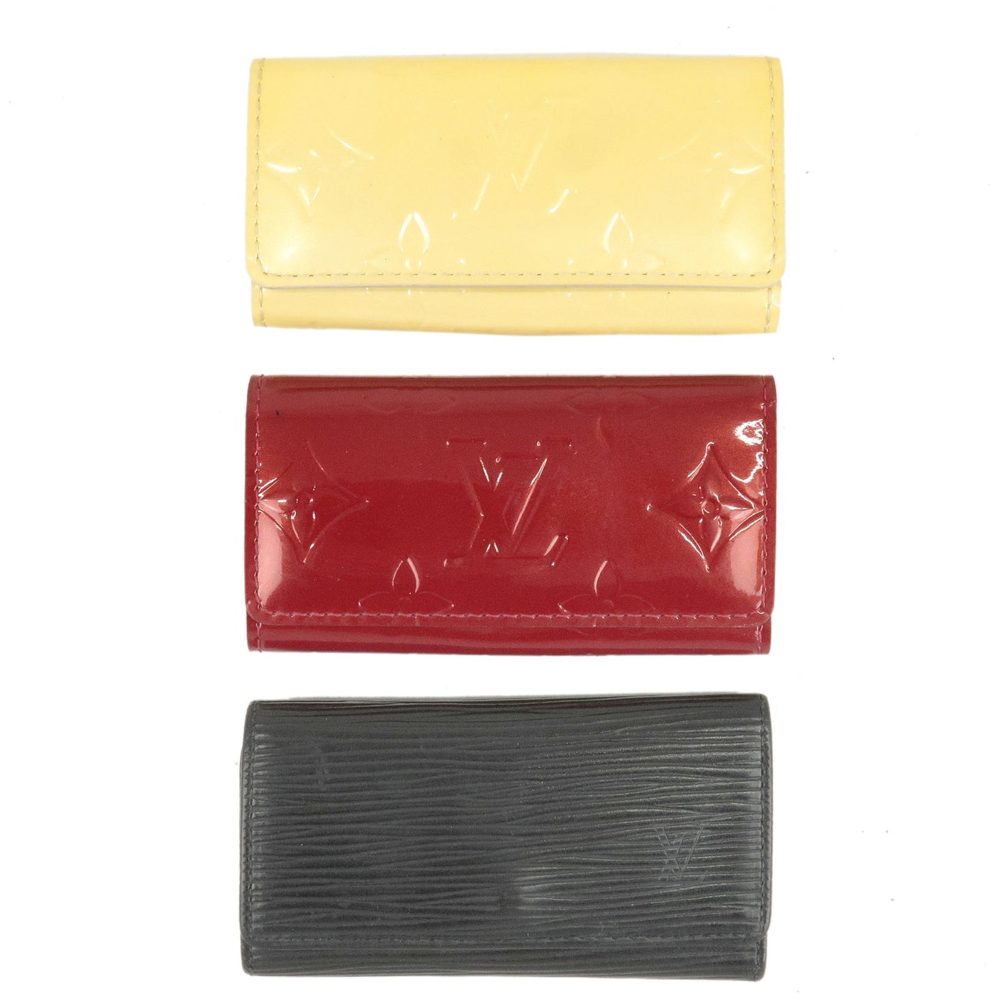 Authe-Louis-Vuitton-Set-fo-3-Vernis-Epi-Leather-Multicles-4-Key-Case –  dct-ep_vintage luxury Store