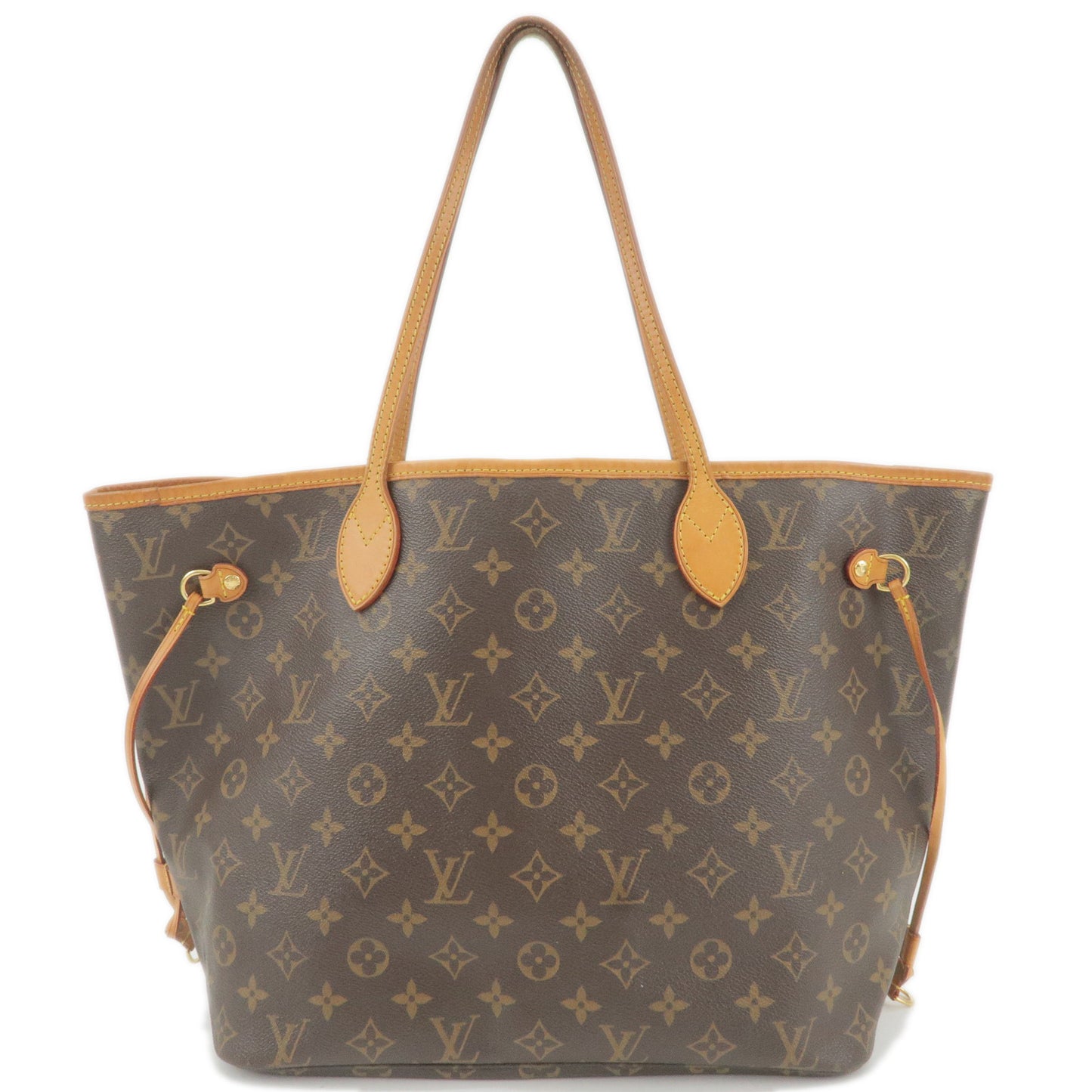 Louis-Vuitton-Monogram-Neverfull-MM-Tote-Bag-Brown-M40156