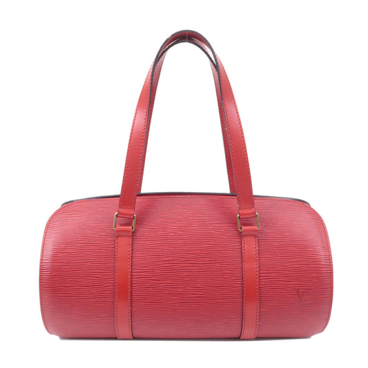 Louis-Vuitton-Epi-Soufflo-Hand-Bag-Castillian-Red-M522227