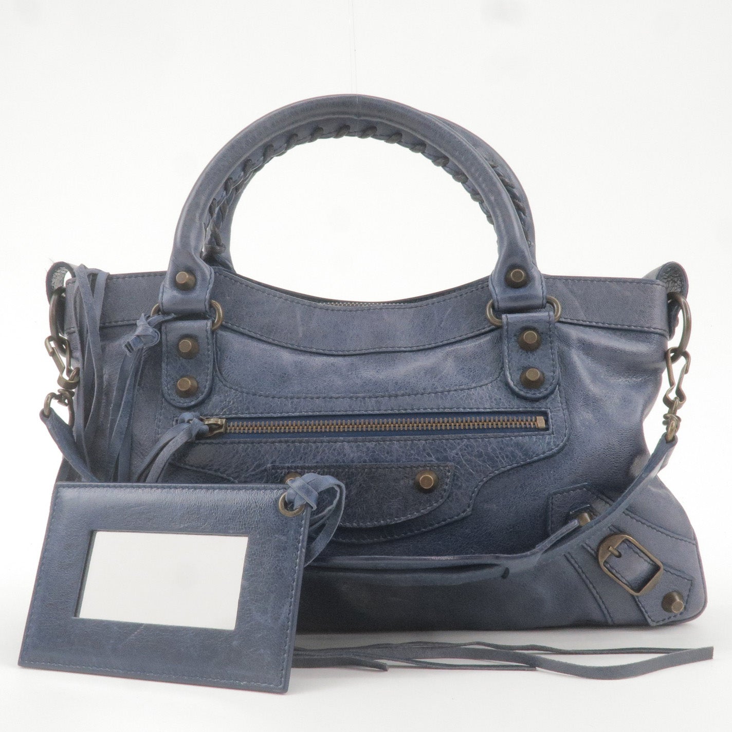 Balenciaga dark blue bag Clearance