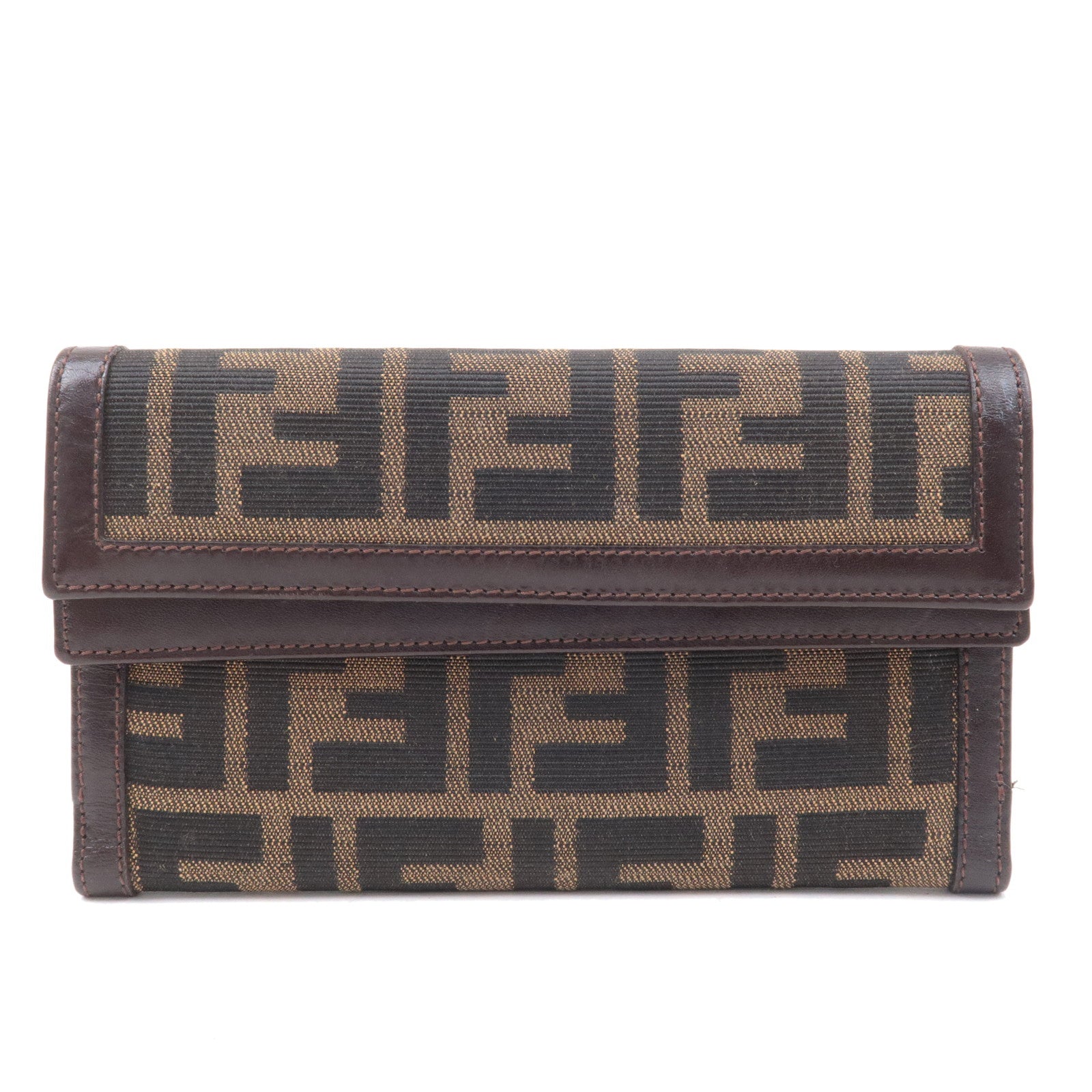 Vintage fendi 2025 zucca wallet