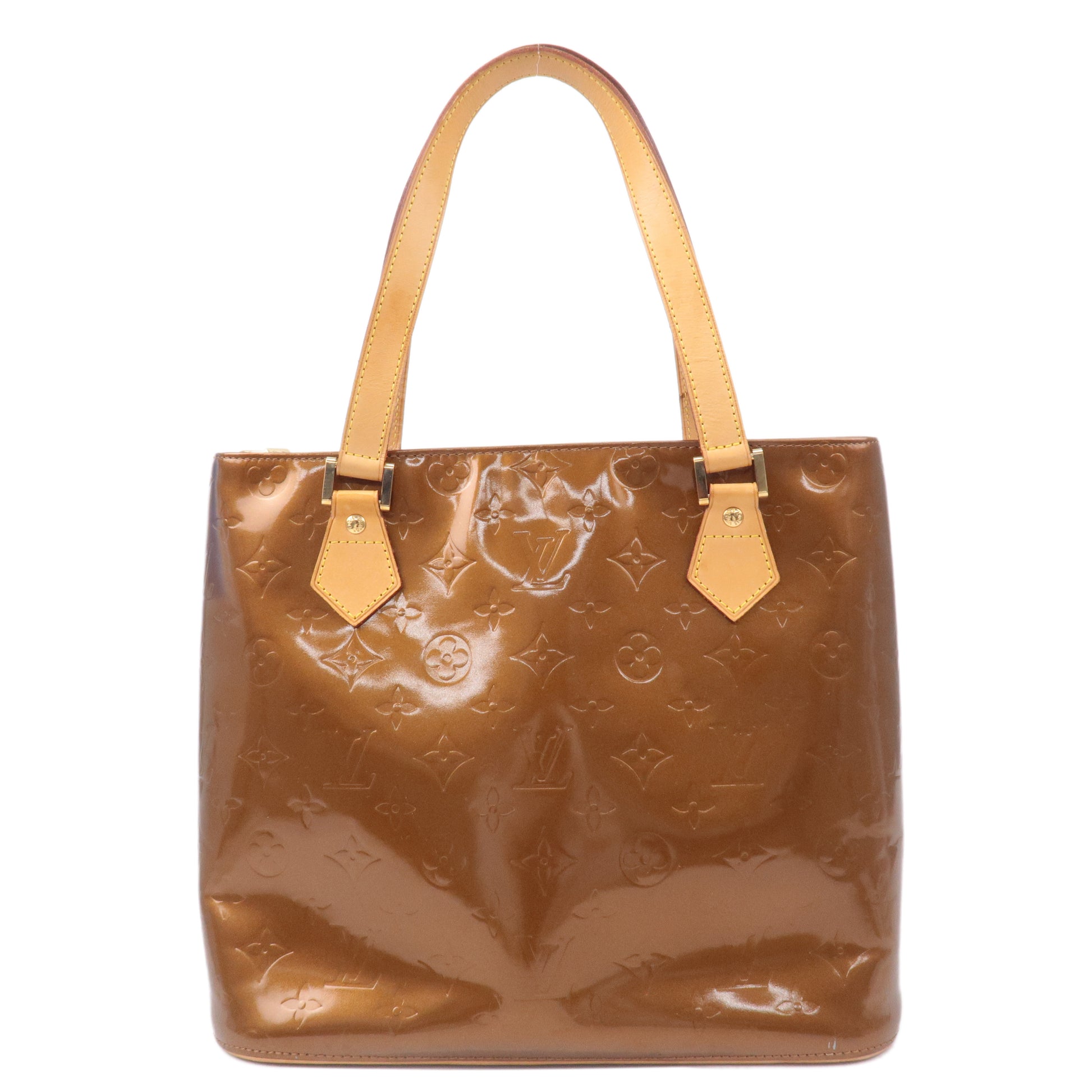 Louis-Vuitton-Monogram-Vernis-Houston-Tote-Bag-Bronze-M91122 – dct-ep_vintage Store