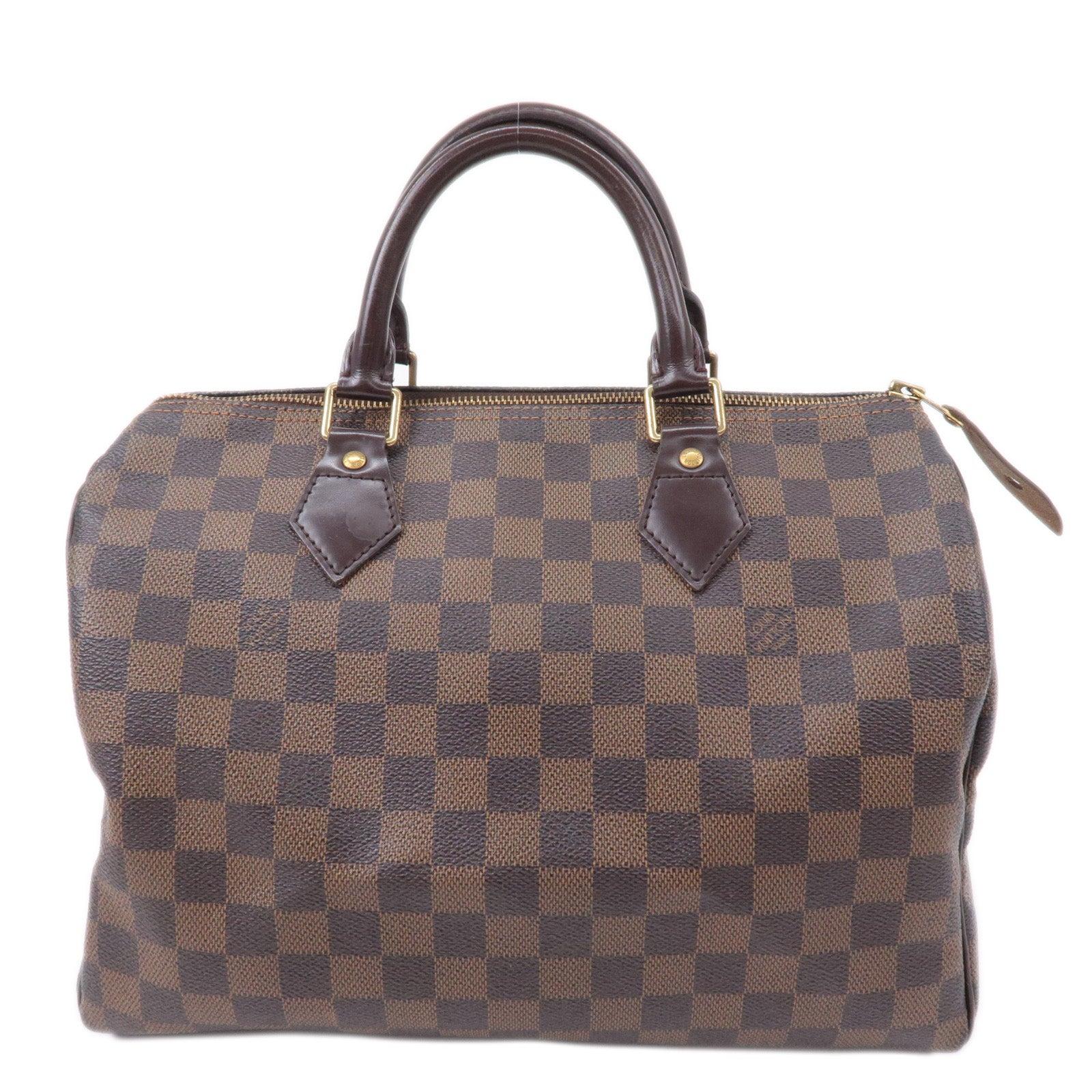 Louis-Vuitton Damier Speedy 30-Boston Bag