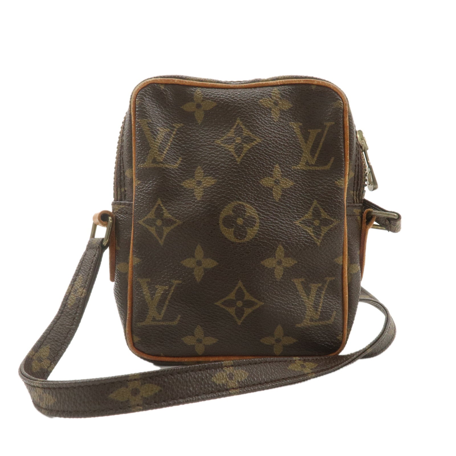 Louis Vuitton Monogram Mini Danube Shoulder Bag Brown M45268