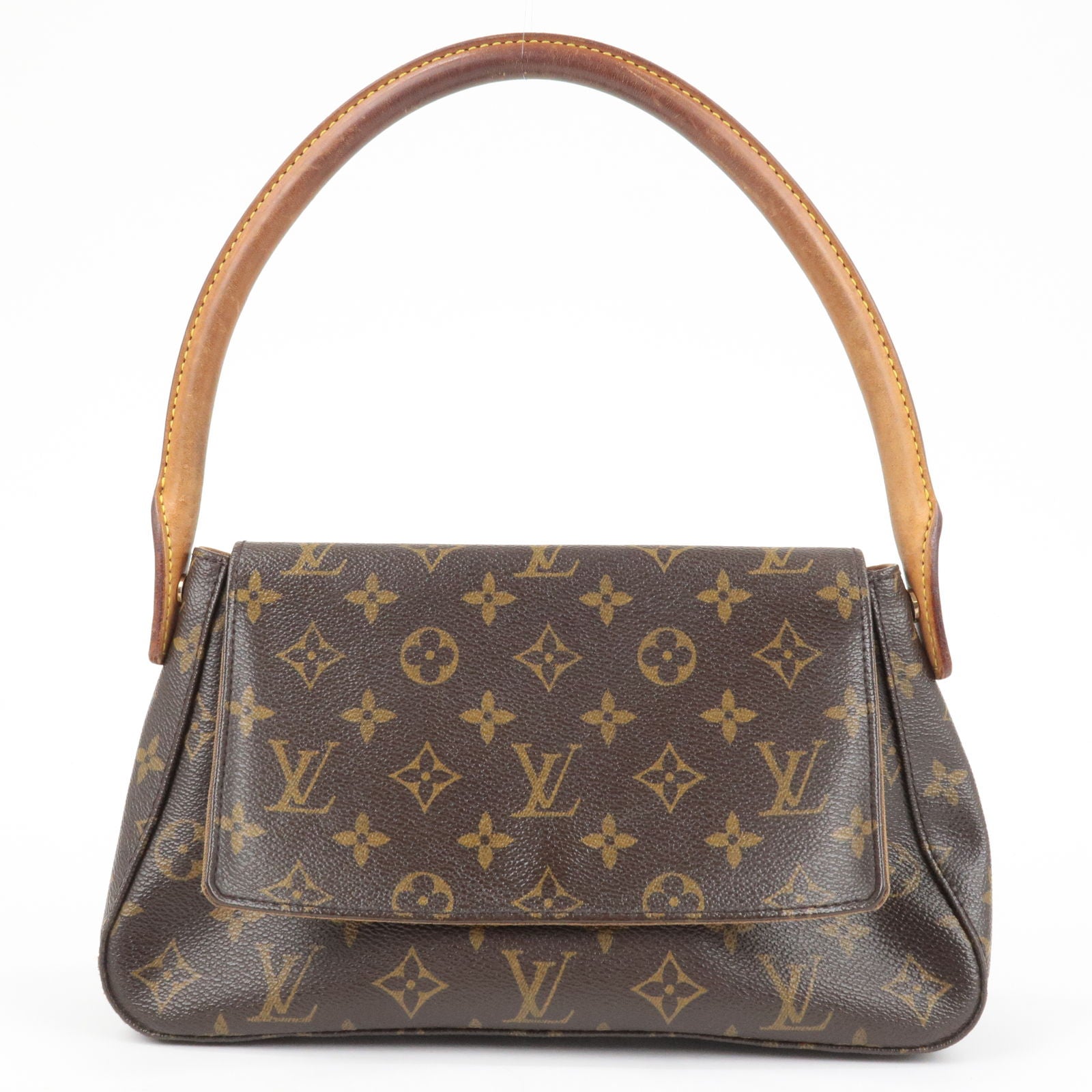 Louis Vuitton Leather Shoulder Bag Mini Looping Monogram M51147 Ladies Louis  Vuitton – rehello by BOOKOFF
